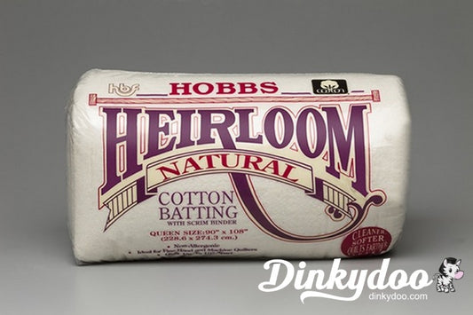 Hobbs Heirloom 100% Natural Cotton  with Scrim Batting - Queen Size