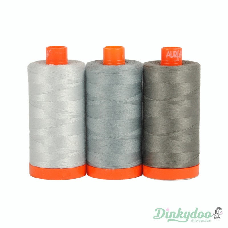 Color Builders 50wt 2020 - Milan Grey - Aurifil (Pre-order: Feb 2025)