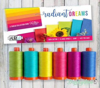 Designer Collection - Radiant Dreams 50wt - Aurifil (Pre-order: Nov 2024)