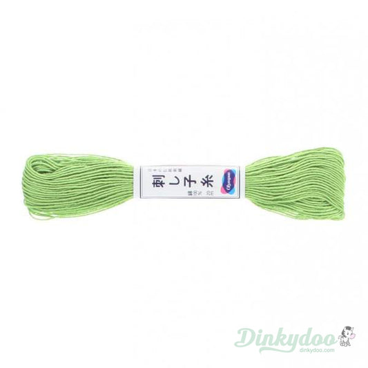 Olympus Sashiko Thread #6 22yd - Yellowish Green (Pre-order: May 2025)