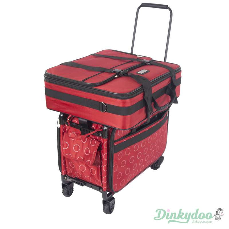 Tutto Machine on Wheels Carrying Case - Large (Cherry) (Pre-order: Mar 2025)