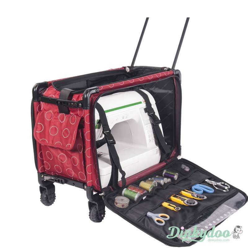 Tutto Machine on Wheels Carrying Case - Large (Cherry) (Pre-order: Mar 2025)