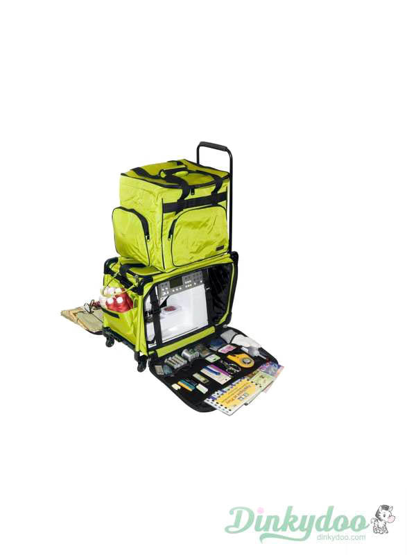 Tutto Machine on Wheels Carrying Case - Medium (Lime Green) (Pre-order: Jun  2024)