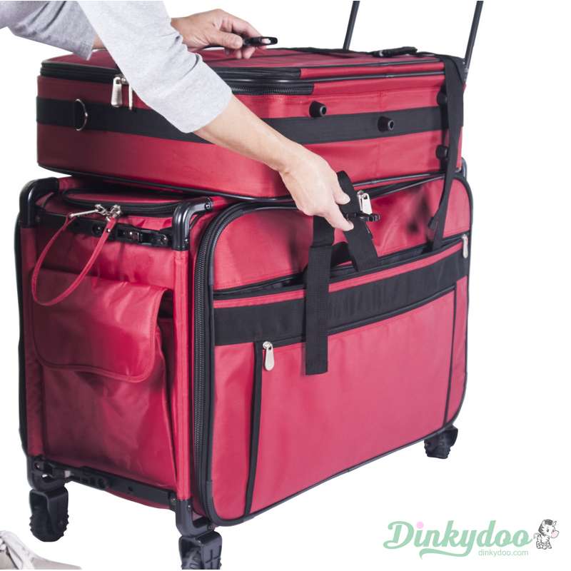 Tutto Machine on Wheels Carrying Case - Extra Large 2X (Red) 9228RMA –  Dinkydoo Fabrics