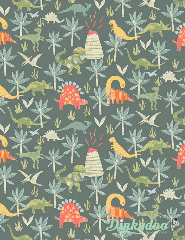 Jurassic Forest - Minky Wideback (60