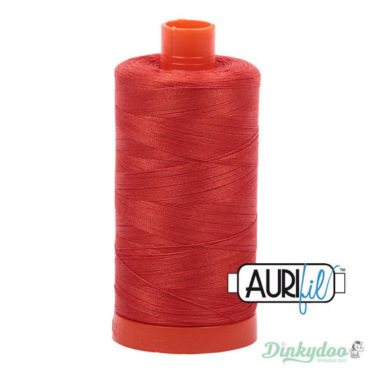 Aurifil Thread - Red Orange (2245) - 50wt 1422yd - Dinkydoo Fabrics