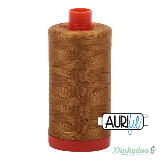 Aurifil Thread - Brass (2975) - 50wt 1422 yd (Pre-order: Apr 2025)