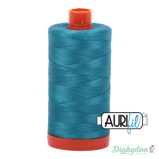 Aurifil Thread - Dark Turquoise (4182) - 50wt 1422 yd (Pre-order: Apr 2025)