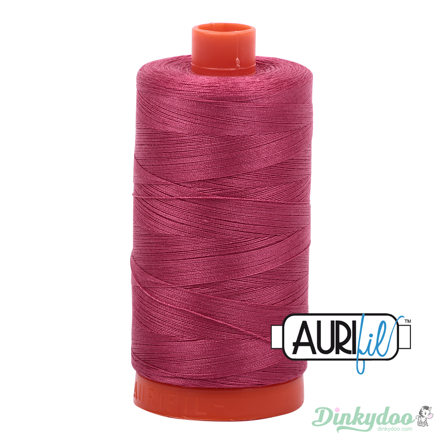 Aurifil Thread - Medium Carmine Red (2455) - 50wt 1422 yd (Pre-order: Apr 2025)