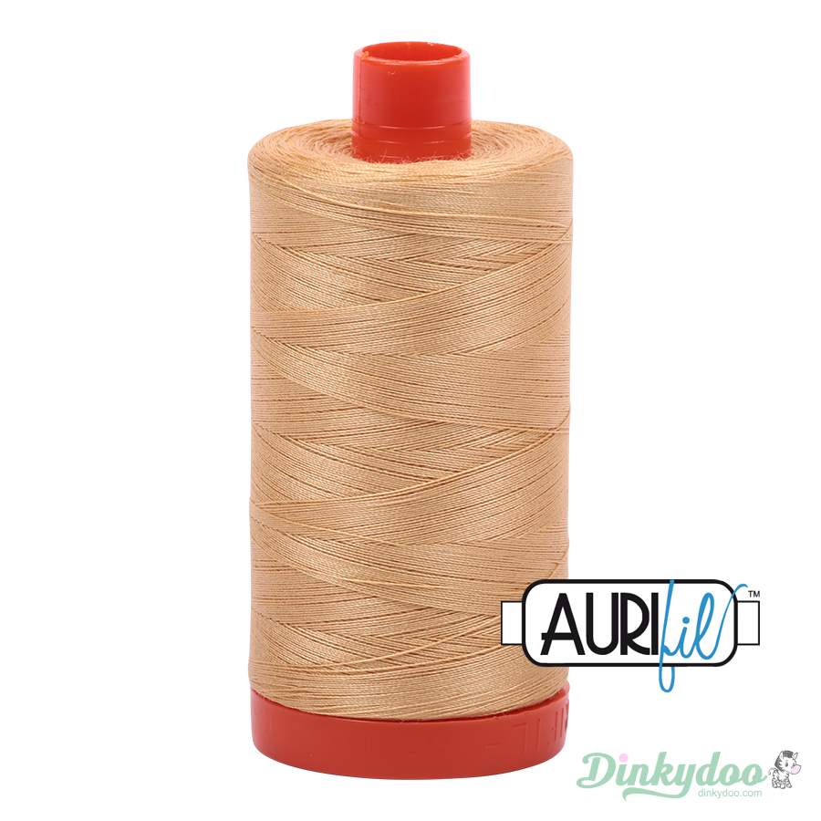 Aurifil Thread - Ocher Yellow (5001) - 50wt 1422 yd (Pre-order: Apr 2025)