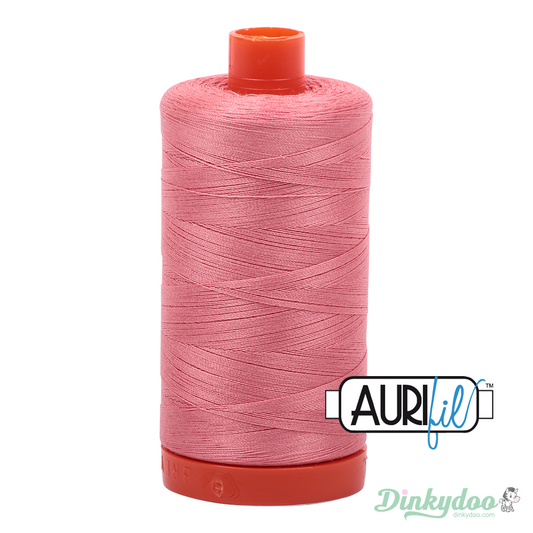 Aurifil Thread - Peachy Pink (2435) - 50wt 1422 yd (Pre-order: Apr 2025)