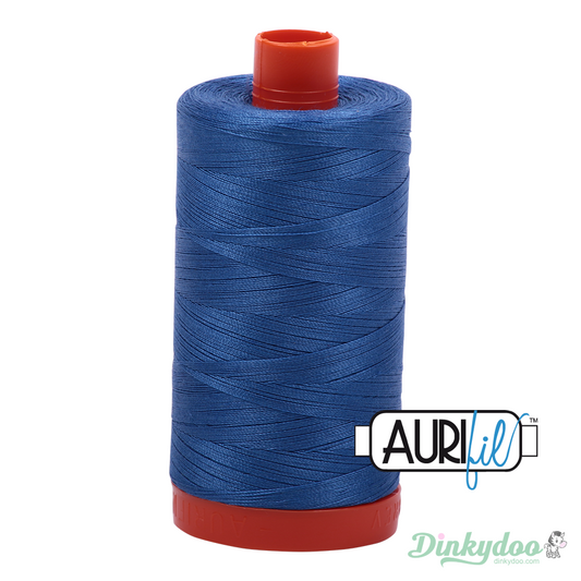 Aurifil Thread - Peacock Blue (6738) - 50wt 1422 yd (Pre-order: Apr 2025)