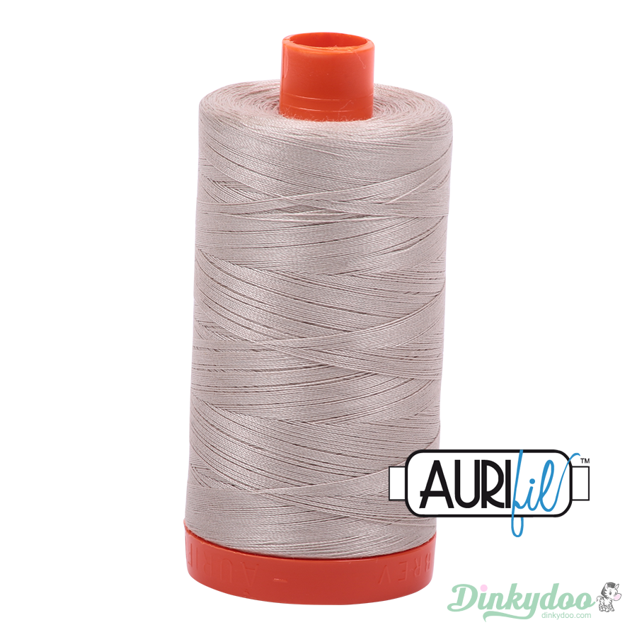 Aurifil Thread - Pewter (6711) - 50wt 1422 yd (Pre-order: Apr 2025)