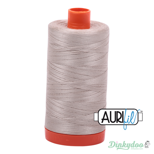 Aurifil Thread - Pewter (6711) - 50wt 1422 yd (Pre-order: Apr 2025)