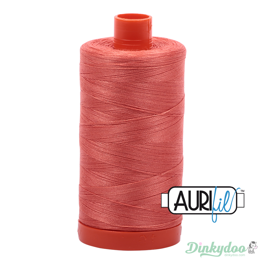 Aurifil Thread - Salmon (2225) - 50wt 1422 yd (Pre-order: Apr 2025)