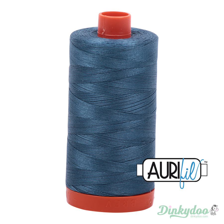 Aurifil Thread - Smoke Blue (4644) - 50wt 1422 yd (Pre-order: Apr 2025)