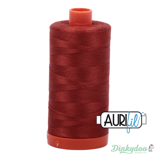 Aurifil Thread - Terracotta (2385) - 50wt 1422 yd (Pre-order: Apr 2025)