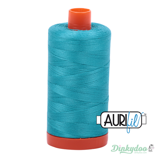 Aurifil Thread - Turquoise (2810) - 50wt 1422 yd (Pre-order: Apr 2025)