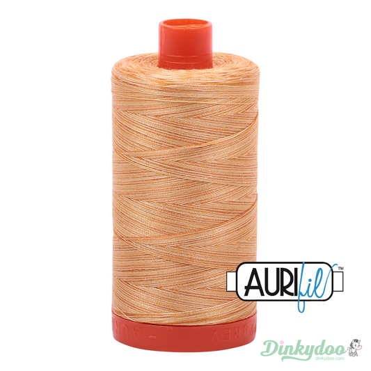 Aurifil Thread - Creme Brulee Variegated (4150) - 50wt 1422 yd (Pre-order: Apr 2025)