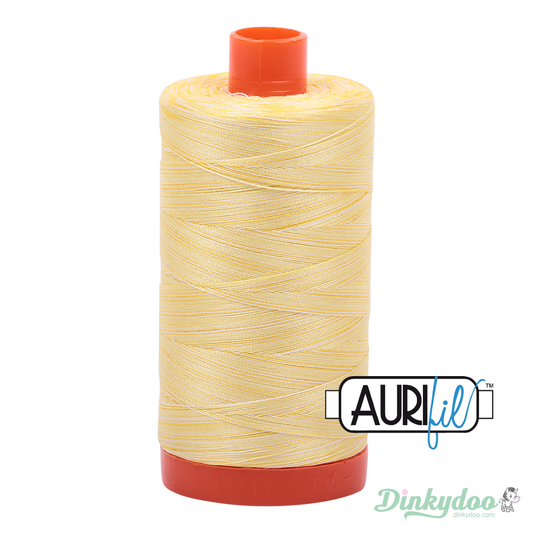 Aurifil Thread - Lemon Ice Variegated (3910) - 50wt 1422 yd (Pre-order: Apr 2025)