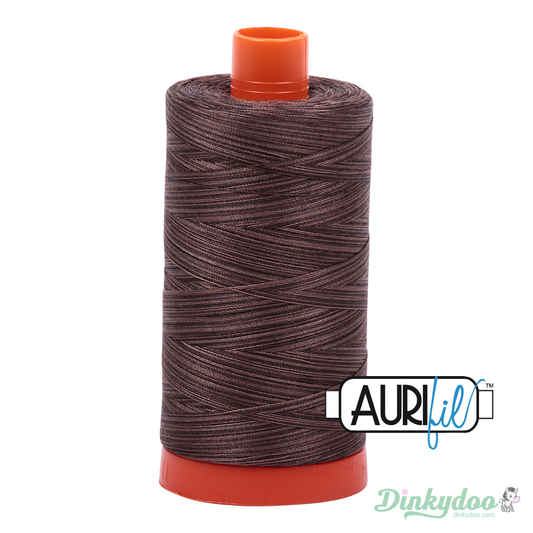 Aurifil Thread - Mocha Mousse Variegated (4671) - 50wt 1422 yd (Pre-order: Apr 2025)