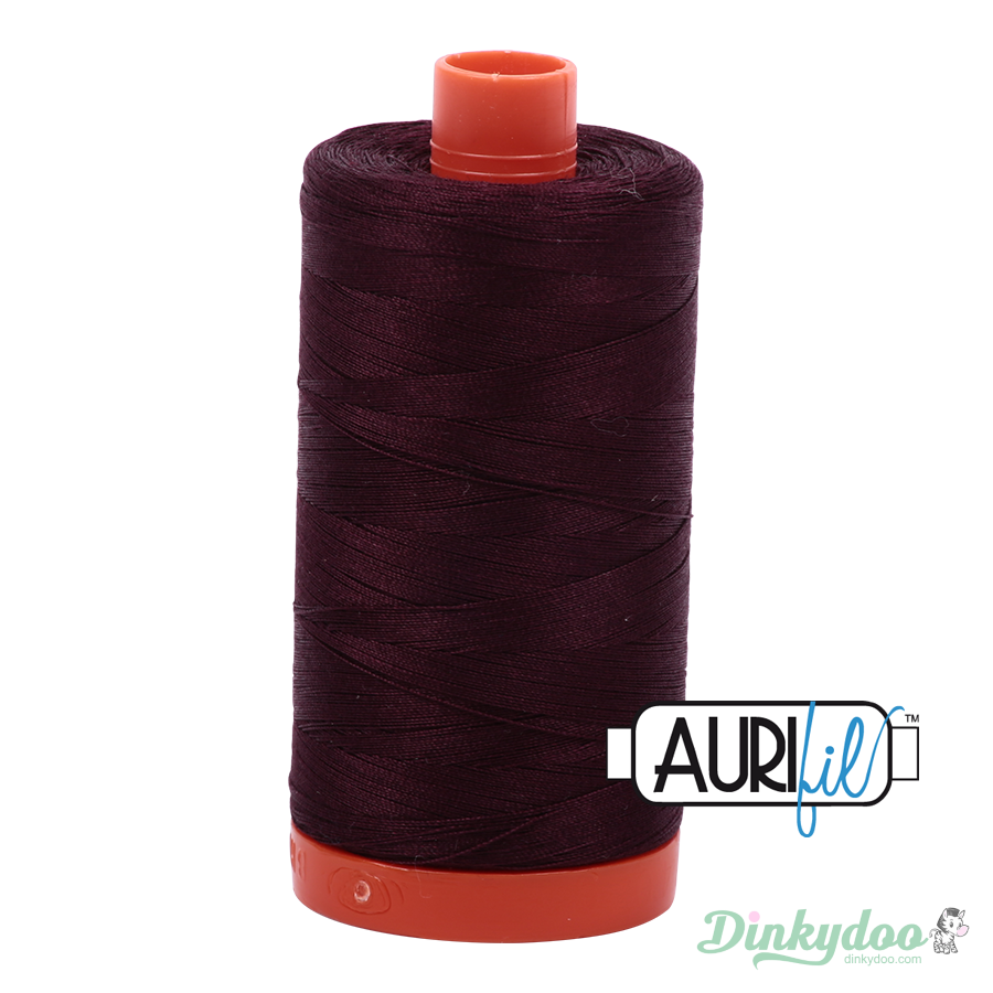 Aurifil Thread - Very Dark Brown (2465) - 50wt 1422 yd (Pre-order: Apr 2025)