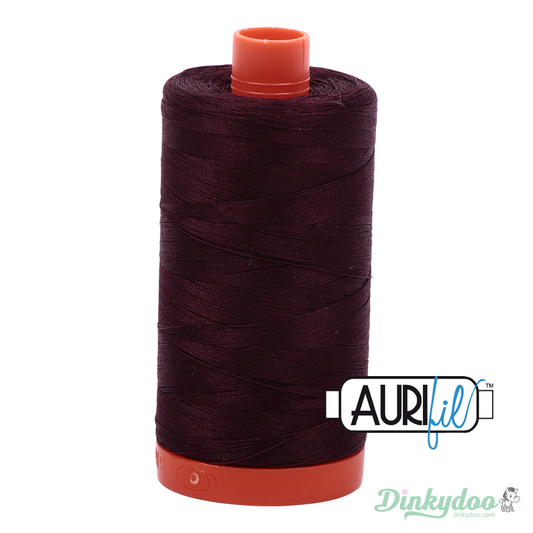 Aurifil Thread - Very Dark Brown (2465) - 50wt 1422 yd (Pre-order: Apr 2025)