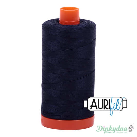 Aurifil Thread - Very Dark Navy (2785) - 50wt 1422 yd (Pre-order: Apr 2025)