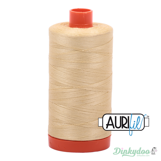 Aurifil Thread - Wheat (2125) - 50wt 1422 yd (Pre-order: Apr 2025)