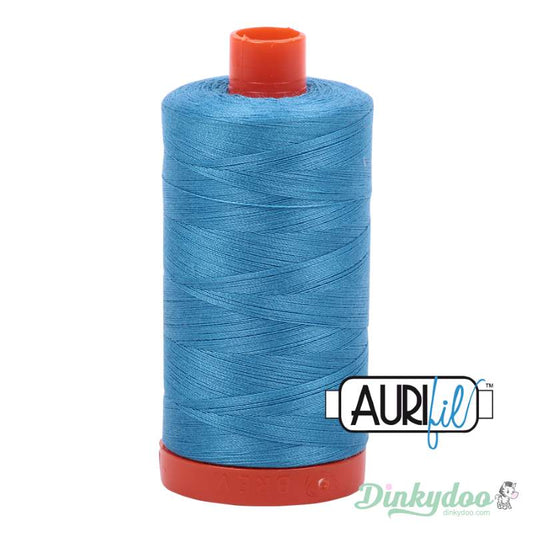 Aurifil Thread - Bright Teal (1320) - 50wt 1422 yd (Pre-order: Apr 2025)