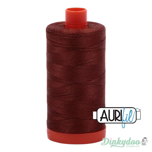 Aurifil Thread - Copper Brown (4012) - 50wt 1422 yd (Pre-order: Apr 2025)