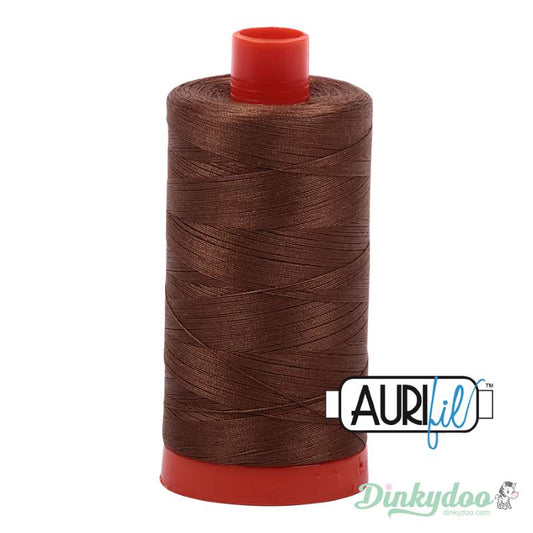 Aurifil Thread - Dark Antique Gold (2372) - 50wt 1422 yd (Pre-order: Apr 2025)