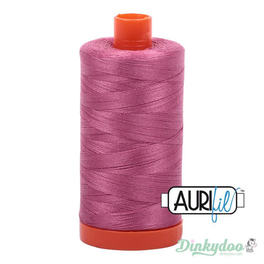 Aurifil Thread - Dusty Rose (2452) - 50wt 1422 yd (Pre-order: Apr 2025)