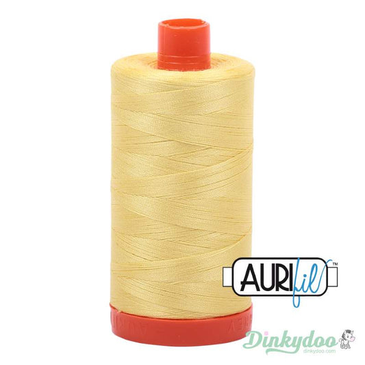 Aurifil Thread - Lemon (2115) - 50wt 1422 yd (Pre-order: Apr 2025)