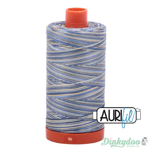 Aurifil Thread - Lemon Blueberry Variegated (4649) - 50wt 1422 yd (Pre-order: Apr 2025)