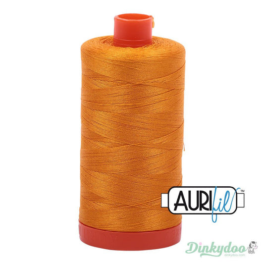 Aurifil Thread Yellow Orange (2145) 50wt 1422 yd