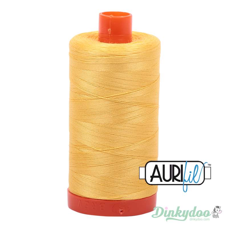 Aurifil Thread - Pale Yellow (1135) - 50wt 1422 yd (Pre-order: Apr 2025)