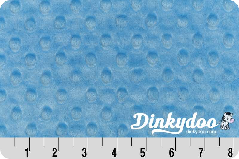 Cuddle Dimple Wideback (Minky) (60") - Sky - Full Bolt (10m)