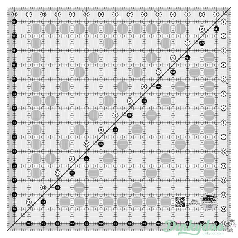 Creative Grids - 15.5" Quilt Ruler (Pre-order: Nov 2024)