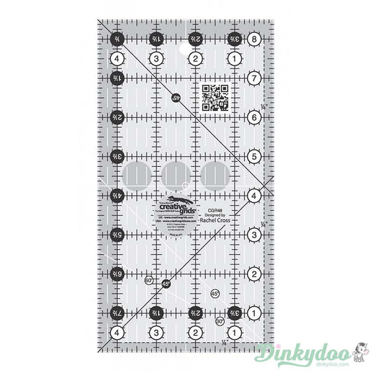 Creative Grids - 4.5" x 8.5" Quilt Ruler (Pre-order: Oct 2024)