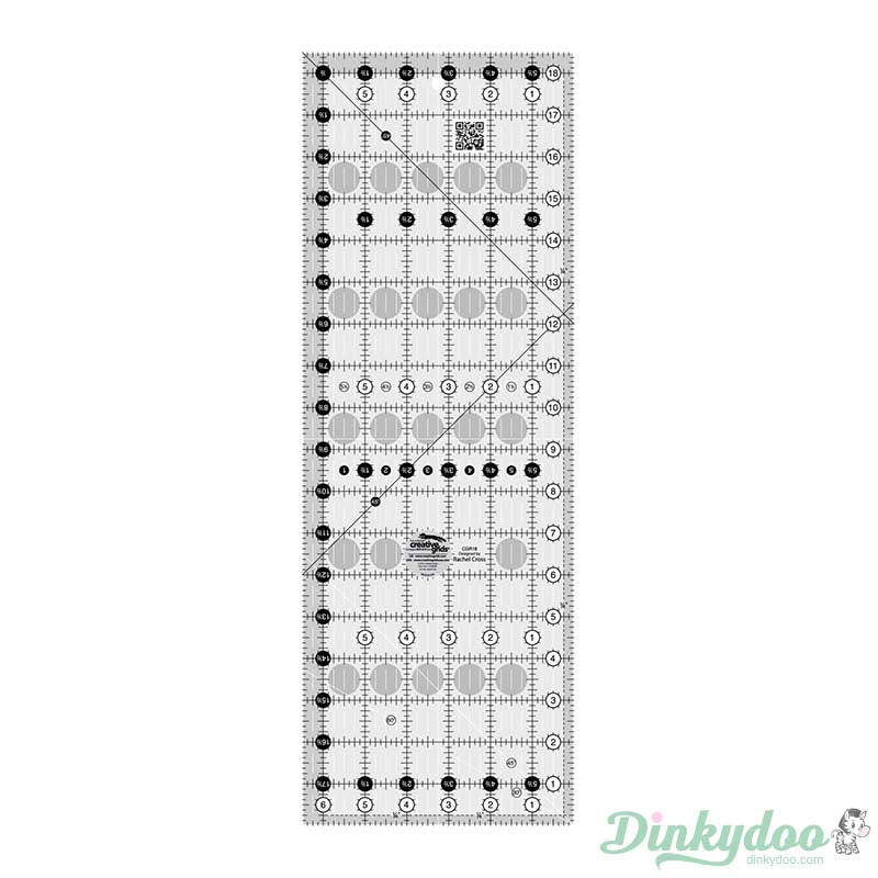 Creative Grids - 6.5" x 18.5" Quilt Ruler (Pre-order: Nov 2024)