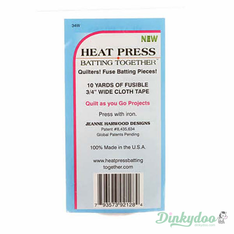 Heat Press Batting Together 3/4" (10yd) (Pre-order: May 2025)