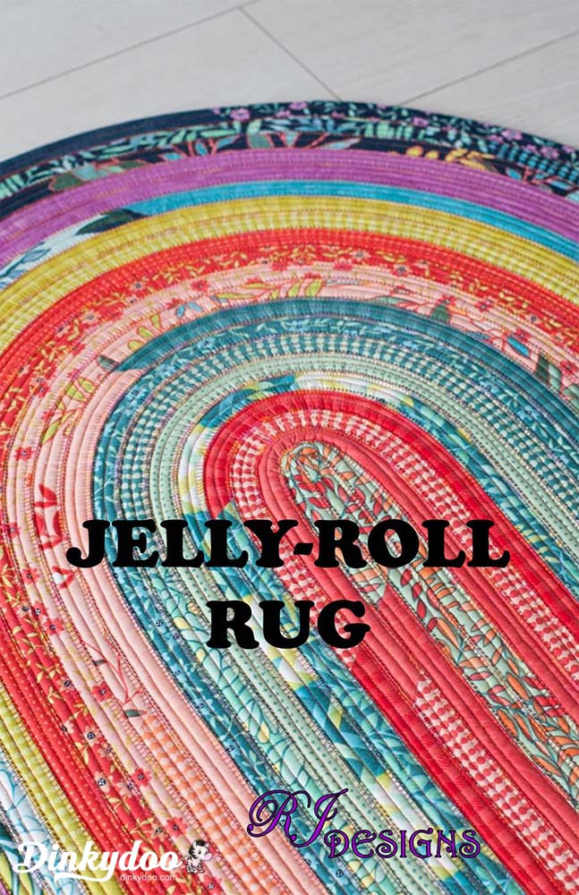 Jelly Roll Rug Pattern (Pre-order: May 2025)