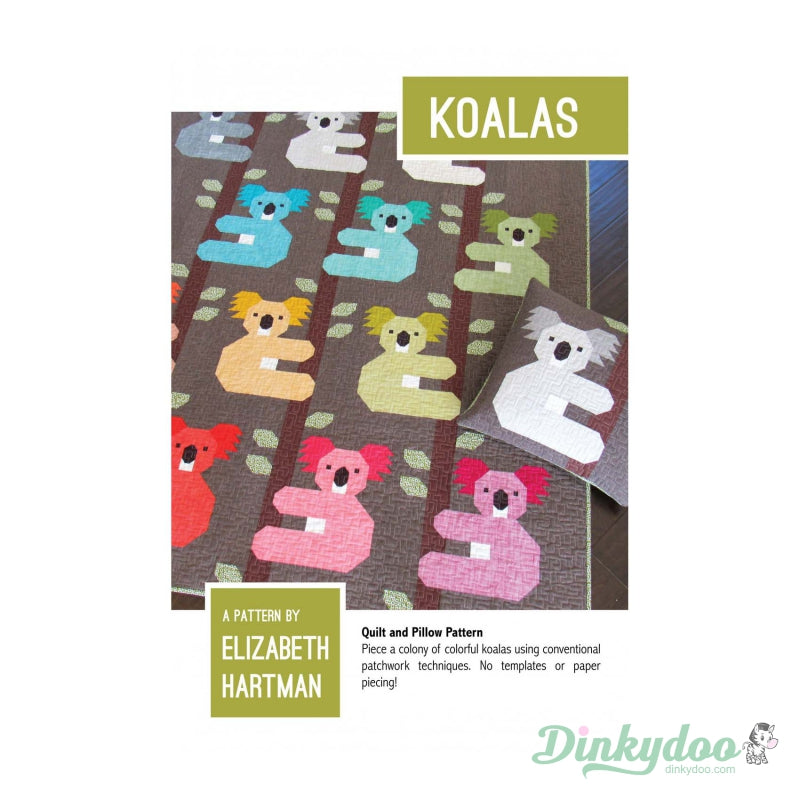 Koalas - Quilt Pattern - Elizabeth Hartman (Pre-order: Nov 2024)