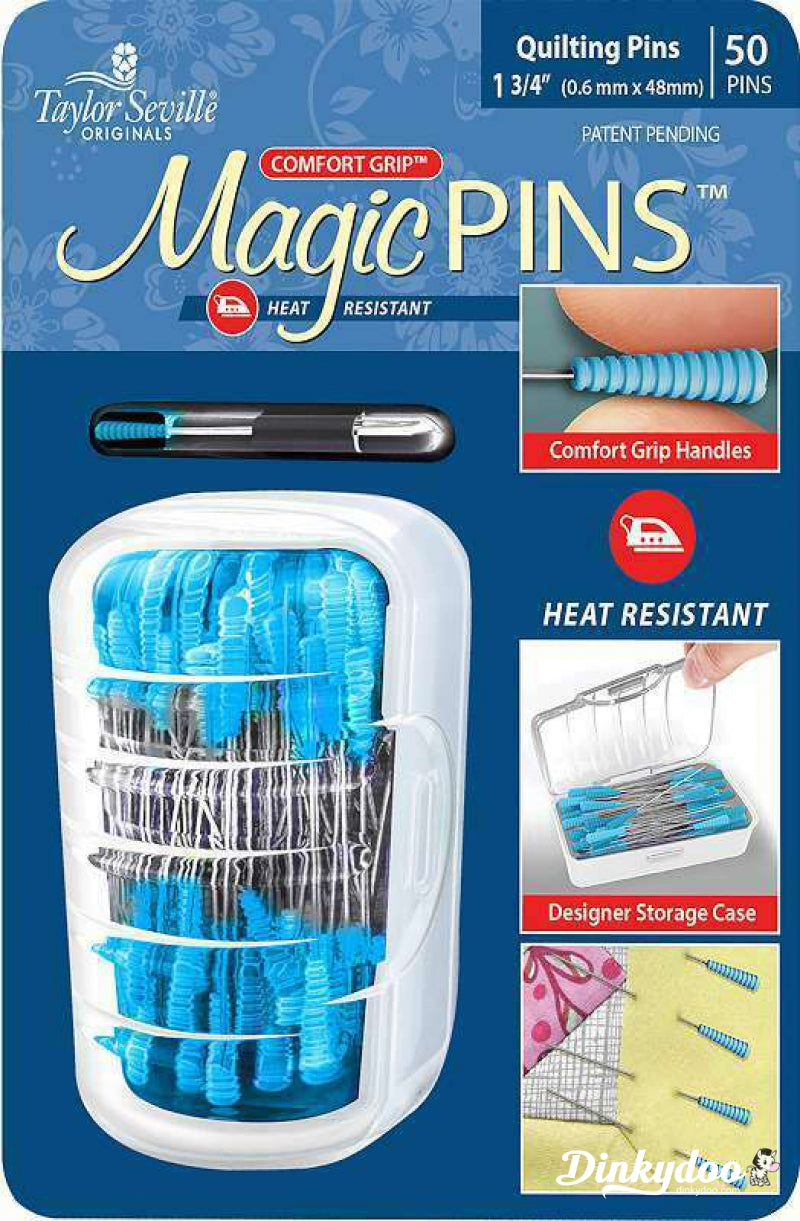 Magic Pins - Quilting Fine (50 pk) - Taylor Seville (Pre-order: Nov 2024)