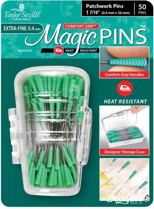 Magic Pins - Patchwork Extra Fine (50 pk) - Taylor Seville (Pre-order: Nov 2024)