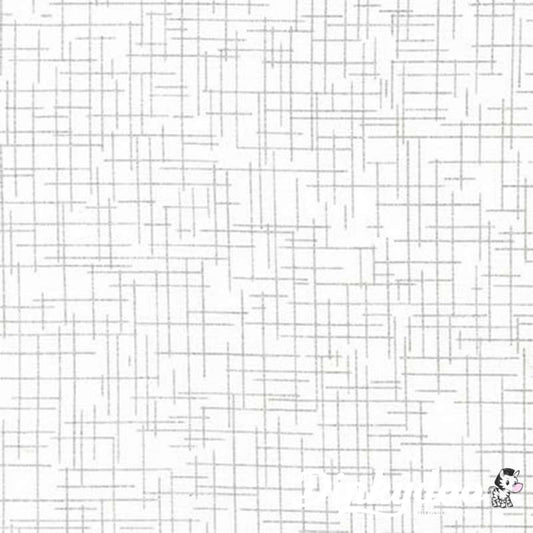 Quilters Linen - Blanc (Metallic) - (SRKM14476303) - Full Bolt (15yd)