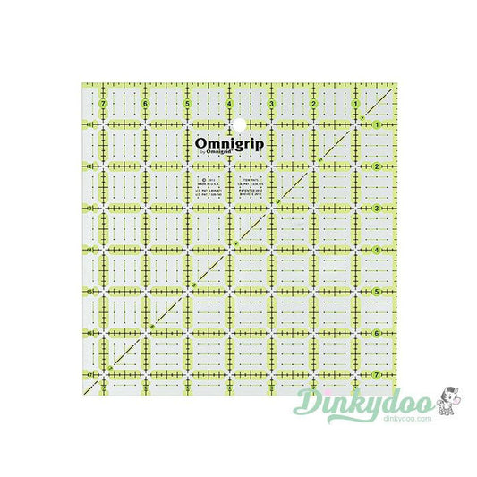 Omnigrip Non-Slip Quilters Ruler Square 7.5"