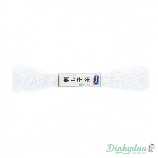 Olympus Sashiko Thread #1 22yd - White (Pre-order: May 2025)