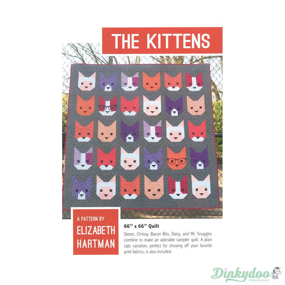 The Kittens - Quilt Pattern - Elizabeth Hartman (Pre-order: May 2025)